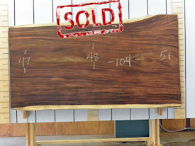 Guanacaste Live Edge Wood Slab - G15459