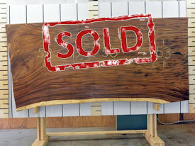 Guanacaste Live Edge Wood Slab - G15467