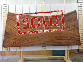 Guanacaste Live Edge Wood Slab - G15480