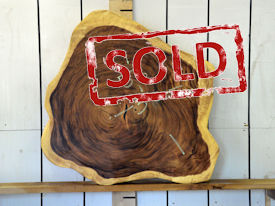 Guanacaste Live Edge Wood Slab - H15085 Guanacaste Live Edge Wood Slab - H15085