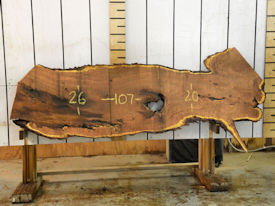Mesquite Live Edge Wood Slab - TM302 Mesquite Live Edge Wood Slab - TM302