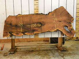 Mesquite Live Edge Wood Slab - TM303 Mesquite Live Edge Wood Slab - TM303