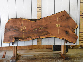 Mesquite Live Edge Wood Slab - TM305 Mesquite Live Edge Wood Slab - TM305